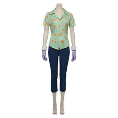 One Piece:Pirate Warriors 4 Tashigi Cosplay Kostüm Grün Halloween Karneval Kostüm - cosplaycartde