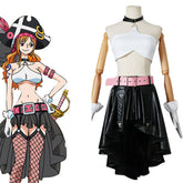 Nami Cosplay One Piece Red Kostüm Halloween Karneval Outfits