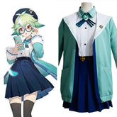 Genshin Impact Sucrose Uniform Cosplay Kostüm Halloween Karneval Outfits