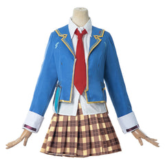 Kayamori Ruka 31A Heaven Burns Red Cosplay Kostüm Uniform Halloween Karneval Outfits