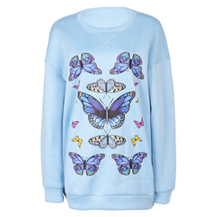 Family Switch CC blau Rundhals Pullover Cosplay Kostüm auch für Alltag