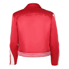 Freddie Mercury Hot Space Tour Queen rote Jacke Cosplay Kostüm