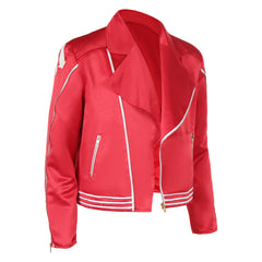 Freddie Mercury Hot Space Tour Queen rote Jacke Cosplay Kostüm