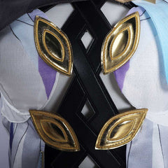 Genshin Impact Skirk Cosplay Kostüm Set Halloween Karneval Outfits