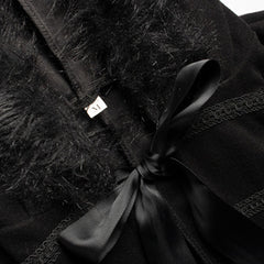 Herren Steampunk Cosplay Kostüm Retro schwarz Mantel Viktorianischer Umhang Outfits Cosplay Kostüm Outfits