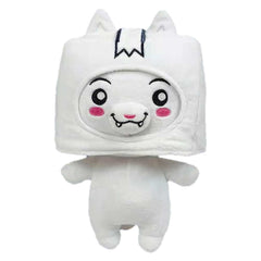 Karton Mann Cosplay Plüschtiere Cartoon weiche Plüschpuppen Maskottchen Geburtstag Weihnachtsgeschenk