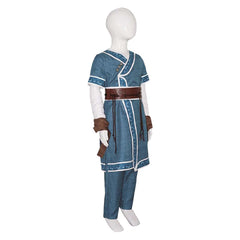 Kinder Avatar:The Last Airbender Katara Avatar 2024 TV Cosplay Kostüm SET