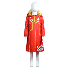 Kinder Egghead Arc One Piece Monkey D. Luffy Cosplay Kostüm Set