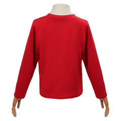 Kinder Five Nights at Freddy's FNAF rot T-Shirt langarm Cosplay Kostüm