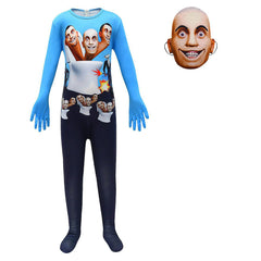 Kinder Jumpsuit Cosplay Kostüm Outfits Halloween Karneval Verkleidung Anzug