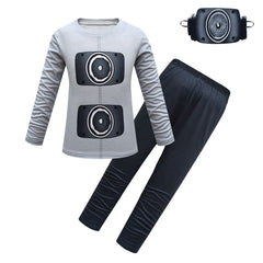 Kinder Kameramann Cosplay Kostüm Kinder Shirt Hose Outfits Halloween Karneval Party Anzug