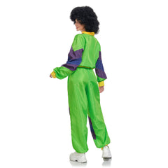 Kinder Mädchen Retro Hip-Hop Disco Cosplay Kostüm Sportbekleidung Jacke Hose Outfits