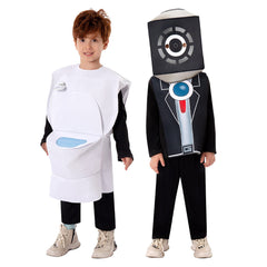 Kinder Sprecher Mensch Cosplay Kostüm Outfits Halloween Karneval Anzug