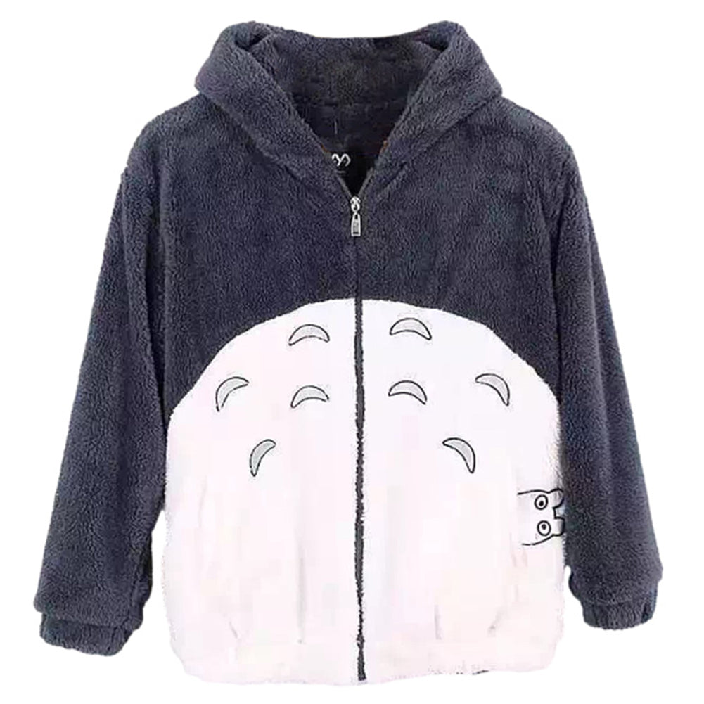 Kinder TOTORO Cosplay Hoodie 3D Druck mit Kapuze Sweatshirt Pullover Anime