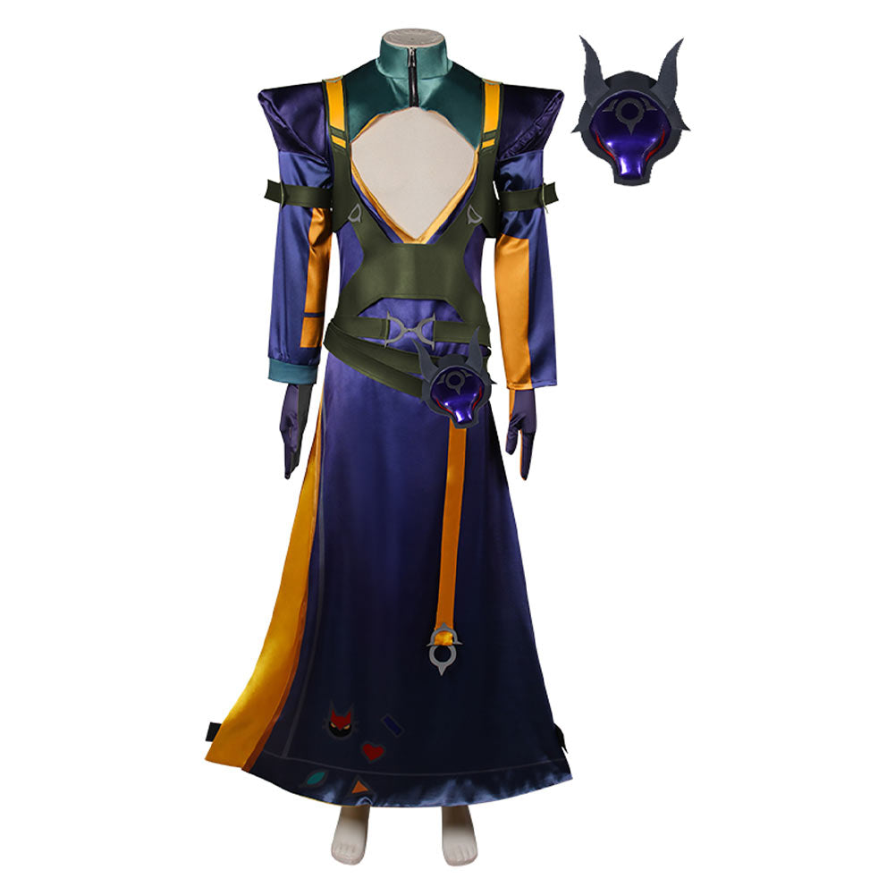 LOL DER UNVERGESSENE KRIEGER YONE Kostüm League of Legends Cosplay Halloween Karneval Outfits