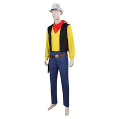 Lucky Luke Cosplay Halloween Karneval Kostüm Outfit