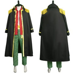 Marshall·D·Teach Kostüm SET One Piece Kapitän Cosplay Halloween Karneval Outfits