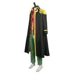 Marshall·D·Teach Kostüm SET One Piece Kapitän Cosplay Halloween Karneval Outfits