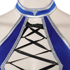 Mortal Kombat 11 Kitana Sexy Cosplay Kostüm Halloween Karneval Outfits
