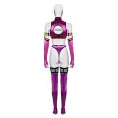 Mortal Kombat 9 Mileena Jumpsuit Cosplay Kostüm MK9 Mileena Halloween Karneval Outfits