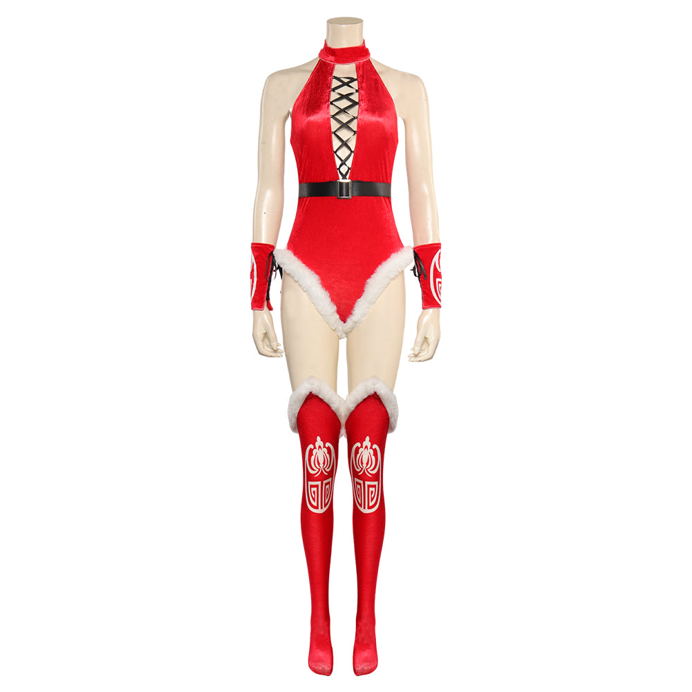 Mortal Kombat Prinzessin Kitana originelle Sexy Kostüm Cosplay Halloween Outfits