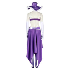 Nico Robin One Piece lila Kostüm Set Cosplay Outfits