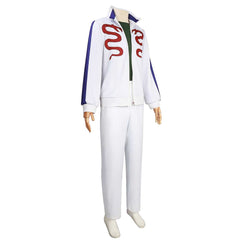 One Piece Krieg Pirates Gin The Man-Demon Cosplay Kostüm Set