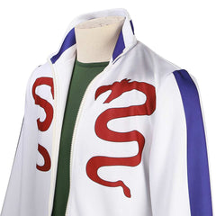 One Piece Krieg Pirates Gin The Man-Demon Cosplay Kostüm Set