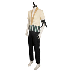 One Piece Lorenor Zorro Kostüm Set Cosplay Halloween Karneval Outfits