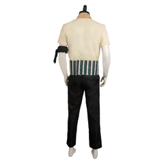 One Piece Lorenor Zorro Kostüm Set Cosplay Halloween Karneval Outfits