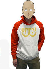One Punch Man Hero Saitama Oppai Logo Kupuzenpulli Jacke Cosplay Kostüm - cosplaycartde