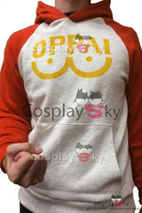 One Punch Man Hero Saitama Oppai Logo Kupuzenpulli Jacke Cosplay Kostüm - cosplaycartde