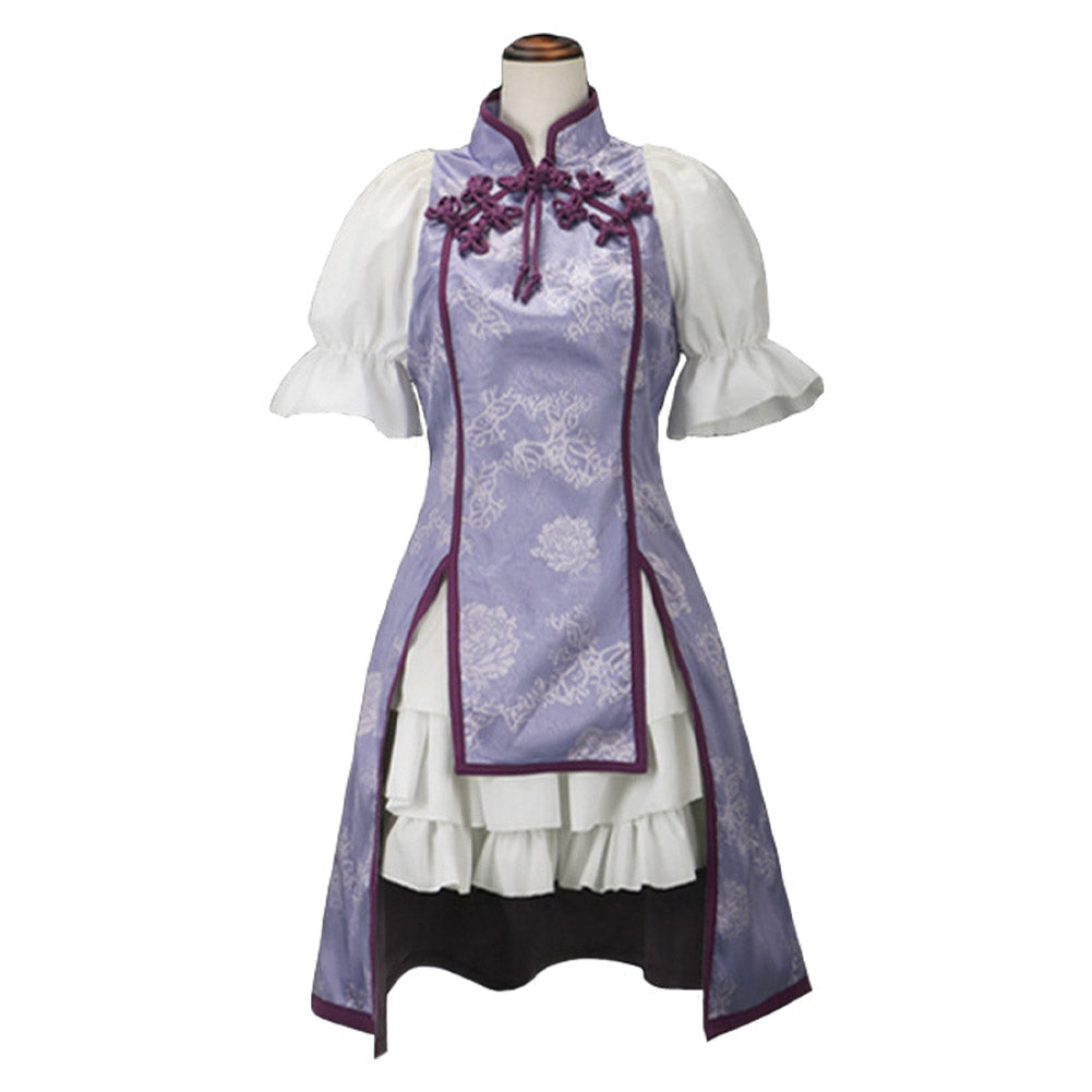Puella Magi Madoka Magica Homura Akemi Cheongsam Cosplay Outfits