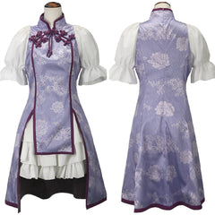 Puella Magi Madoka Magica Homura Akemi Cheongsam Cosplay Outfits