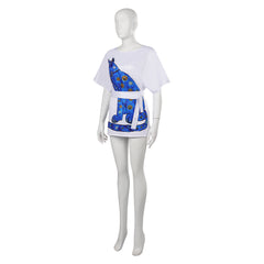 Retro Style ABBA 70er Jahr Kleid Cosplay Halloween Karneval Kostüm