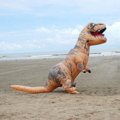 Aufblasbare Dinosaurier Kostüm Erwachsene T-Rex Jurassic Welt Cosplay Kostüm - cosplaycartde