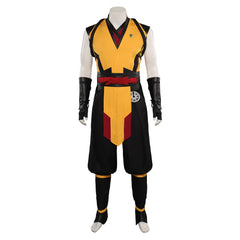 Scorpion Kostüm Mortal Kombat Cosplay Halloween Outfits