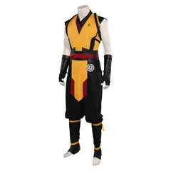 Scorpion Kostüm Mortal Kombat Cosplay Halloween Outfits