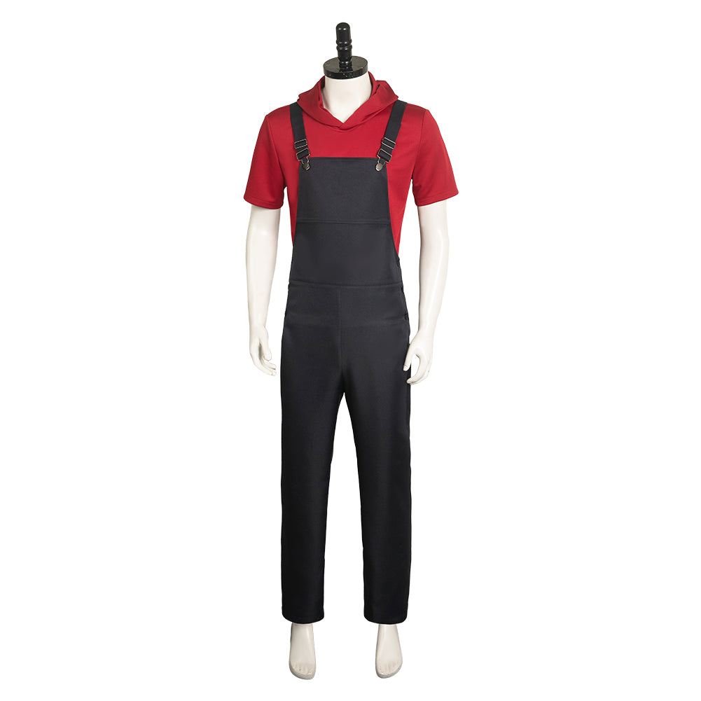 Serie One Piece Monkey. D Luffy Overall Latzhose Cosplay Halloween Karneval Kostüm Set