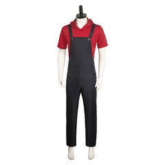 Serie One Piece Monkey. D Luffy Overall Latzhose Cosplay Halloween Karneval Kostüm Set
