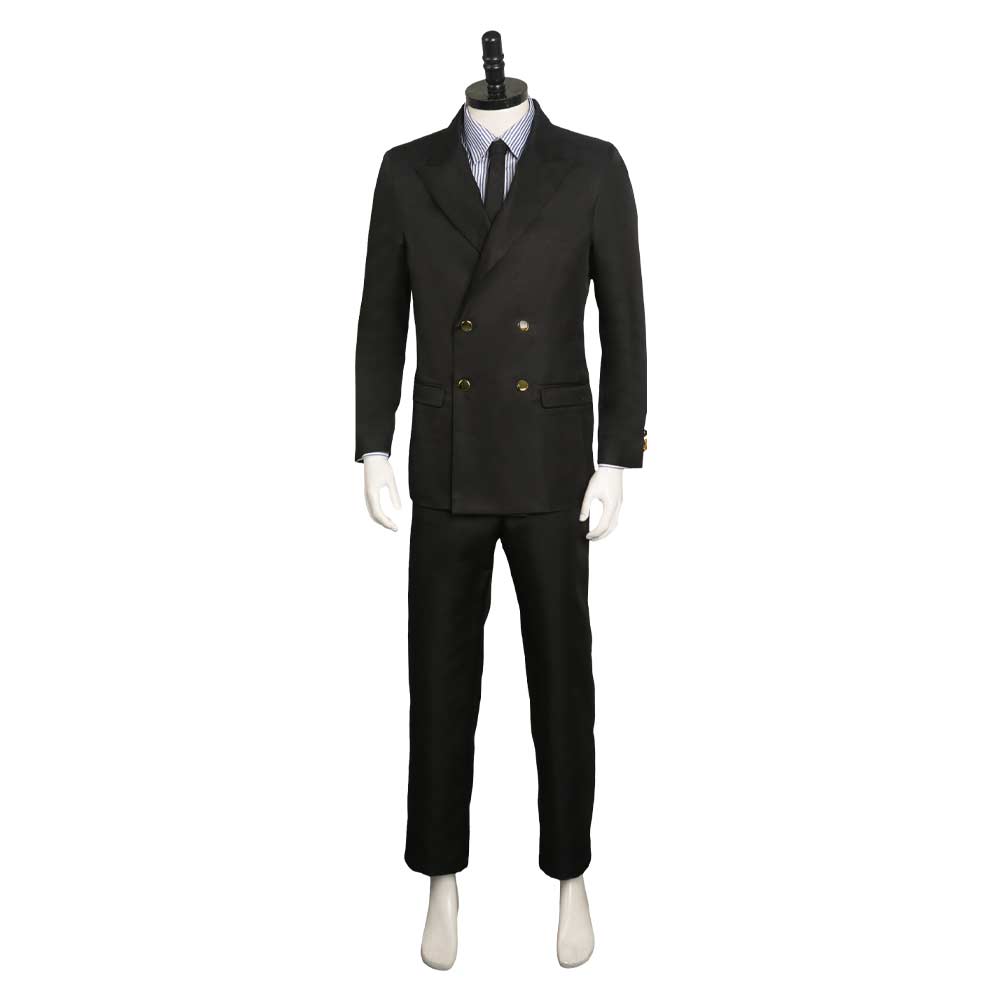 Serie One Piece Sanji schwarzer Anzug Cosplay Halloween Karneval Kostüm