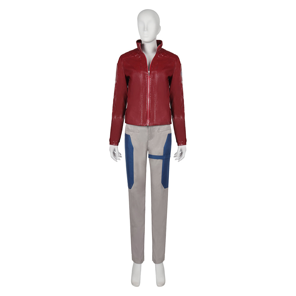 Starfield Sharah morgan Kostüm Set Cosplay Halloween Karneval Outfits