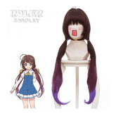 The Ryuo's Work is Never Done! Ryuoh no Oshigoto Ai Hinatsuru Perücke Cosplay - cosplaycartde