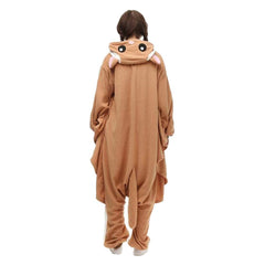 unisex Eichhörnchen Jumpsuit Cosplay Kostüm Outfits Schlafenanzug Halloween Karneval Anzug
