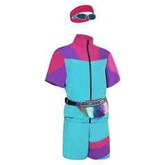 unisex Jogging Anzüge 2 Stück Set Cosplay Kostüm Outfits Halloween Karneval Anzug 80er 90er Jahre Trainingsanzüge Set