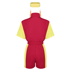unisex Jumpsuit Farbige Sportkleidung Kostüm Outfits Halloween Karneval Anzug 80er 90er Jahre Trainingsanzüge Set