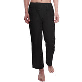 unisex Mittelalterliche Leinenhose lose Hose Cosplay Kostüm Outfits Halloween Karneval Anzug