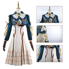 Violet Evergarden Vaioretto Evagaden Violet Kleid Cosplay Kostüm