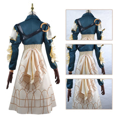 Violet Evergarden Vaioretto Evagaden Violet Kleid Cosplay Kostüm