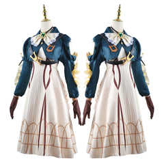Violet Evergarden Vaioretto Evagaden Violet Kleid Cosplay Kostüm